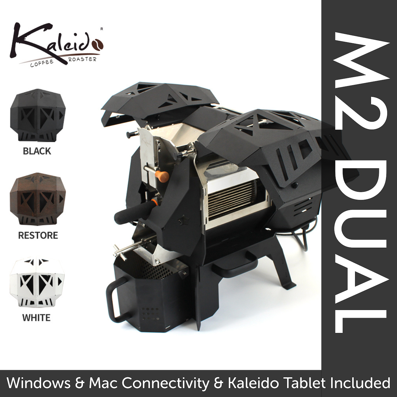 Kaleido M2 - 50g-400g Electric Coffee Roaster