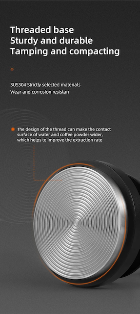 53.35mm Calibrated Coffee Tamper Barista Tool